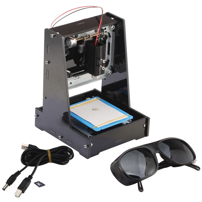 

NEJE JZ-5 Mini Laser Engraving Machine Frame / Weak Light Automatic Positioning 500mW DIY Print 3D mini USB Engraver