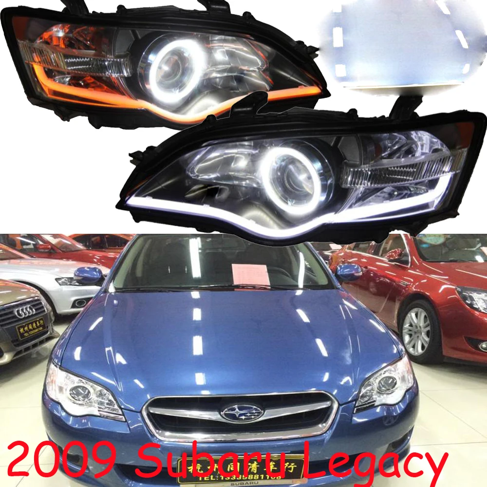 Автомобильный Стайлинг для Subaru Legacy фары HID xenon 2009y светодиодный DRL Противотуманные фары для Legacy фары