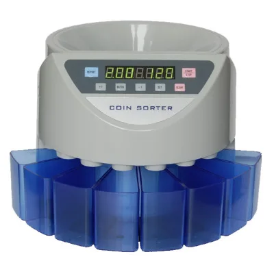 

Electronic coin sorter coin counter counting machine custom made for countries display the total value and quantity
