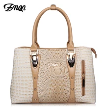 ZMQN Luxury Handbags Women Bags Designer Bags For Women 2018 Fashion Crocodile Leather Tote Bags Handbag