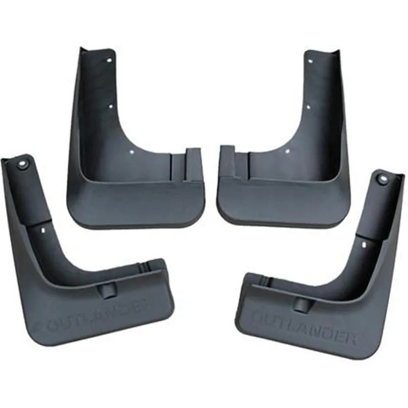 

Car styling for Mitsubishi Outlander 2015 2016 2017 2018 2019 Mud flaps splash guards fenders mudguard with logo 4PCS/SET