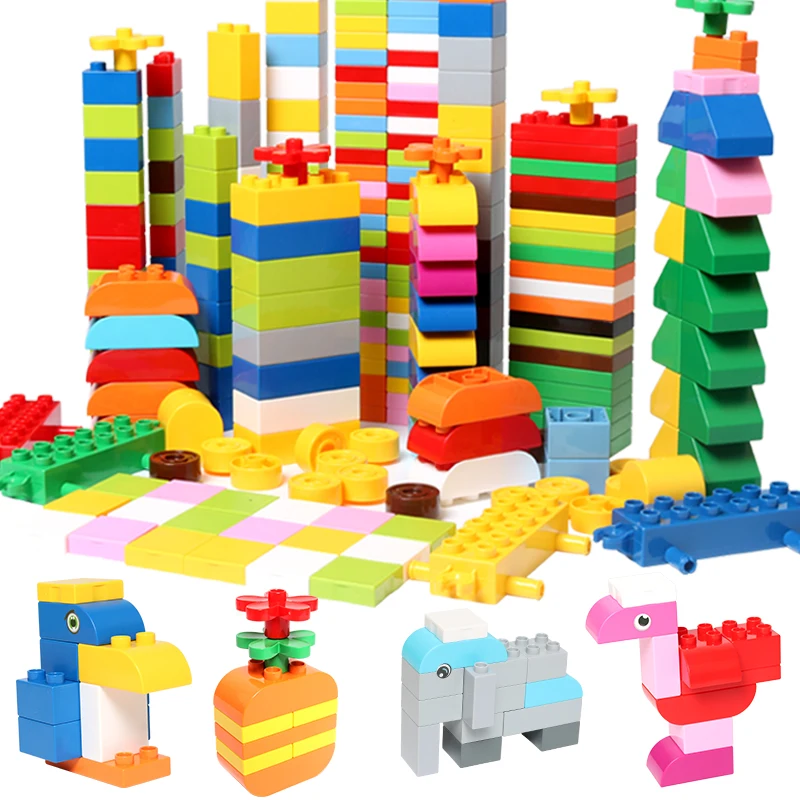 Big Size DIY Building Blocks Accessories Building Bricks Parts Educational Toys for Children Gifts