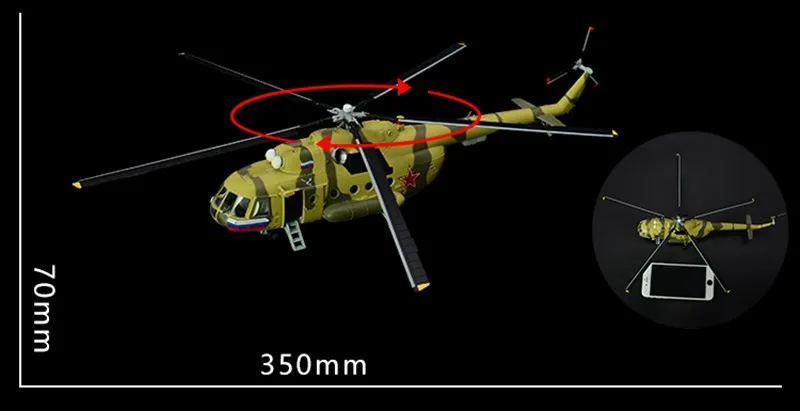 Предварительно построенный 1: 72 Mi-17 бедра советский транспорт для любителей вертолетов готовые пластиковые модели самолетов