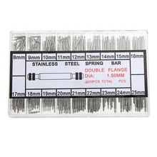 360 шт., 8-25 мм, ремешок для часов, пружинный ремешок, шпильки для ремонта, зажимы для часов, набор инструментов, аксессуары для профессионального инструмента