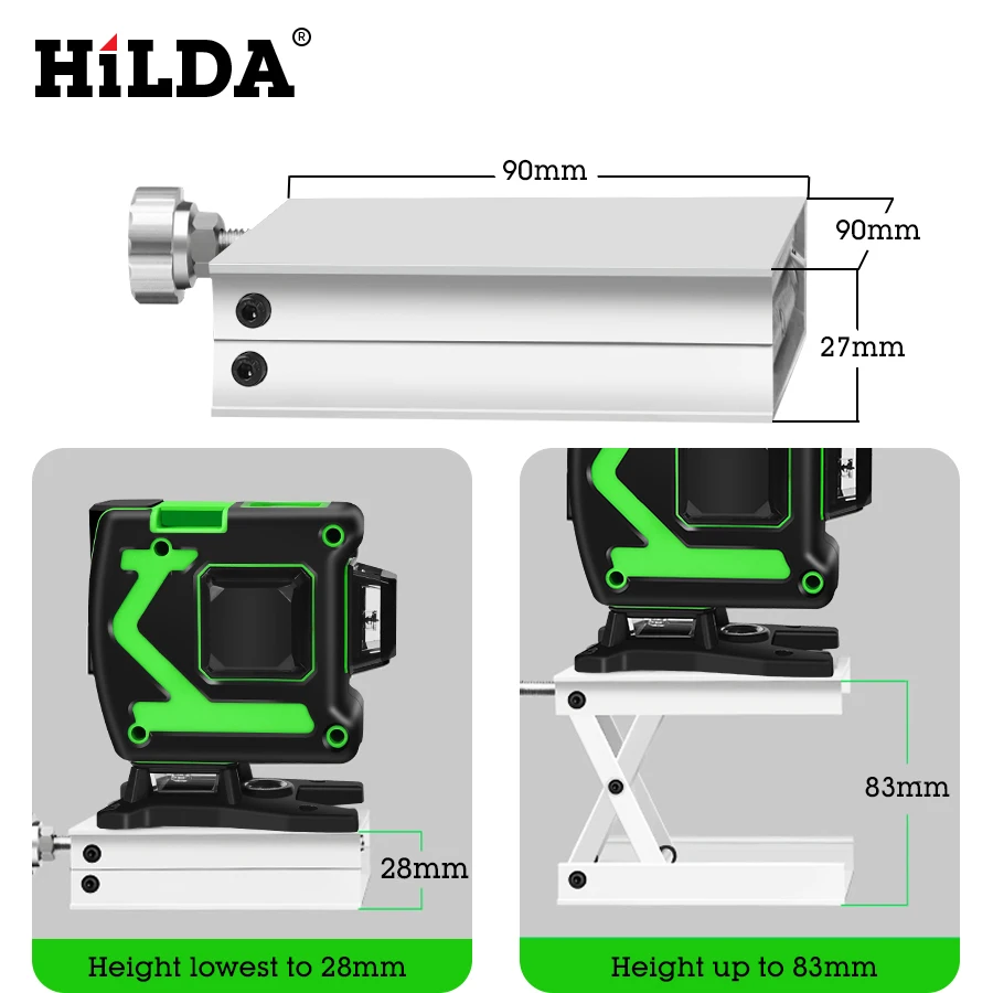 HILDA 3D Nível de Auto Nivelamento A