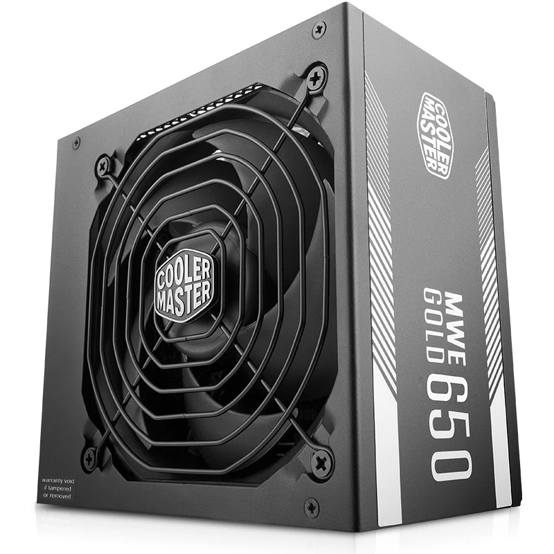برودة ماستر PC PSU وحدة إمداد الطاقة للكمبيوتر تصنيف 650 W 650 واط 12 سنتيمتر مروحة 12 V ATX PC امدادات الطاقة الذهب 80 زائد ل عبة مكتب