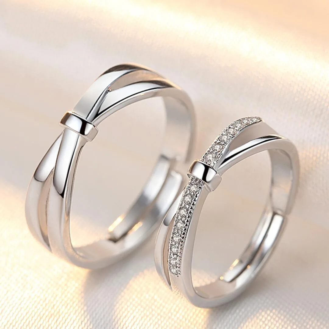 Винтаж пара кольцо женский 925 серебряные ювелирные изделия Лук открыть для мужской Bague Etoile Bizuteria драгоценный камень ювелирные изделия из перидота 925 Лидер продаж