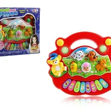 [Новинка] детские животные ферма электрическая клавиатура пианино Музыка игрушечный электронный орган подарок популярный музыкант, музыка, игрушки