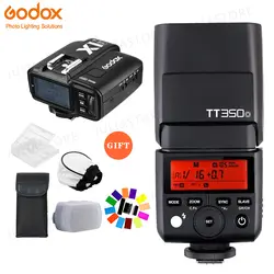 Godox Мини TT350O Speedlite ttl HSS1/8000 S GN36 камера вспышка карманные фонари TT350 + X1TO триггер для Olympus Panasonic