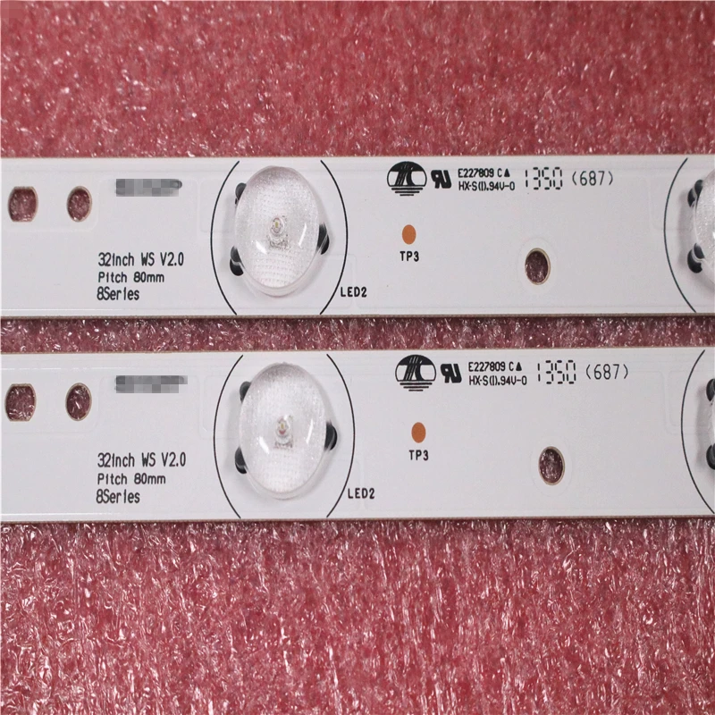 32 inch LCD modified article LED suite 8 light LED backlight for sharp new original article inventory lamp is 605 mm long