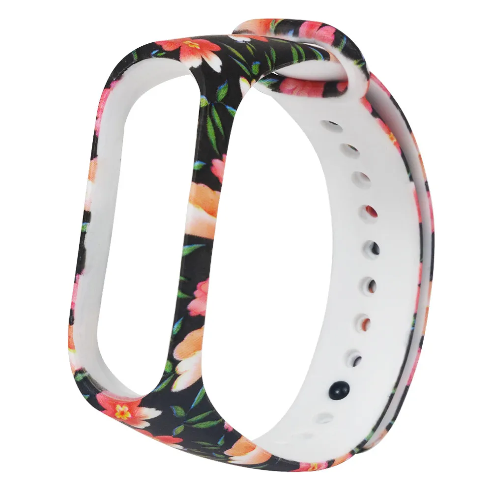 HIPERDEAL детские модные мягкие силиконовые часы ремешок замена ремешок петля для Xiao Mi Band 3 0J Прямая - Цвет: C