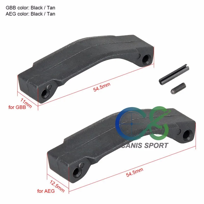 PPT триггер защита для AR15/M16 пистолет-рейка-адаптер страйкбол охотничий аксессуар черный загар Цвет GBB AEG Тип gs33-0185
