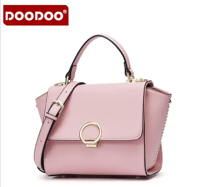 DOODOO 2018 Hot Handbag Women Bags Shoulder Crossbody Bags Fashion Brand Women's Messenger Bags bolsa feminina FR398
