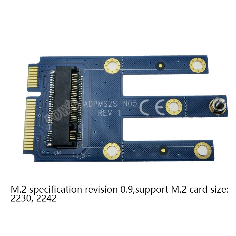 

M.2 NGFF key B to Mini PCIe Adapter Card