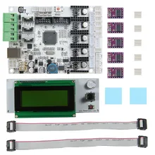 3D Материнская Плата Принтера GT2560 + DRV8825 Драйвер + LCD2004 Комплект 3D Принтер Частей и Аксессуаров Прочный