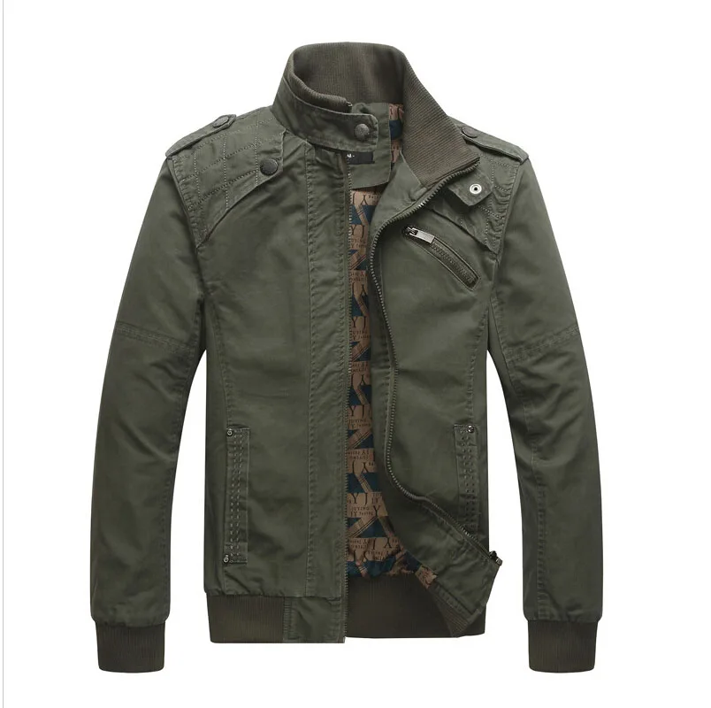 Men Military Army jackets plus size 6XL Brand 2017 Hot