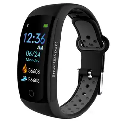 Q6S Smartband цвета 3D динамический приборы для измерения артериального давления сердечного ритма мониторы Смарт Браслет водонепроница