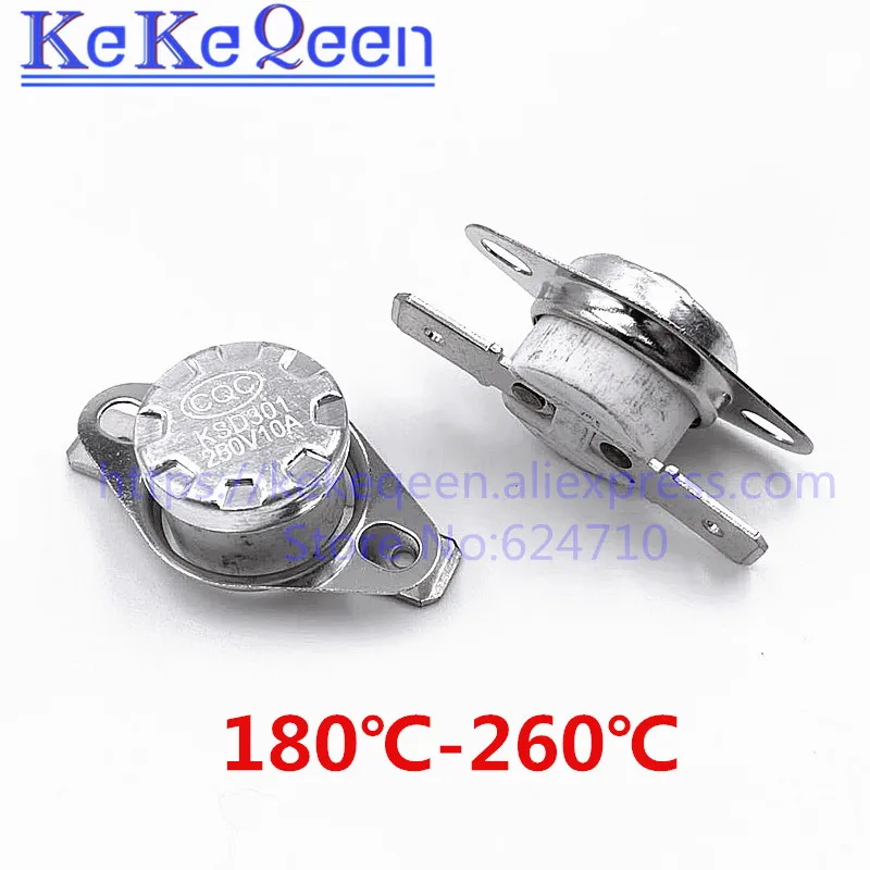 Termostato Interruttore Temperatura KSD301 - 5 Pezzi, 250V 15A, 40°C - Foto 7