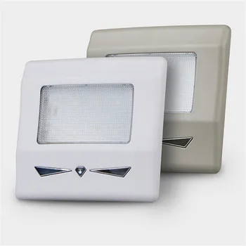 

Boat Cars Rooms Band Bar School Office Super Bright White Light 12-2V 5W 6000K Easy Installation Sticker 8SMD Portable DIY