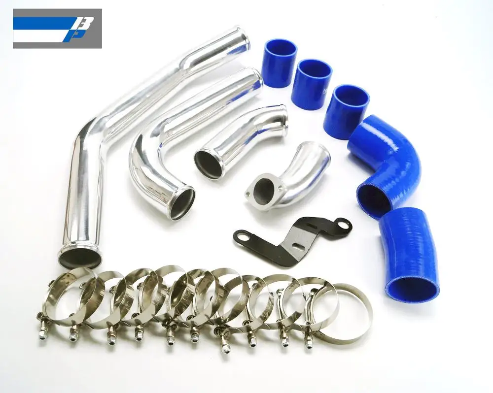 Intercooler Piping Kit Set For 2008 2015 Mitsubishi Lancer Evolution