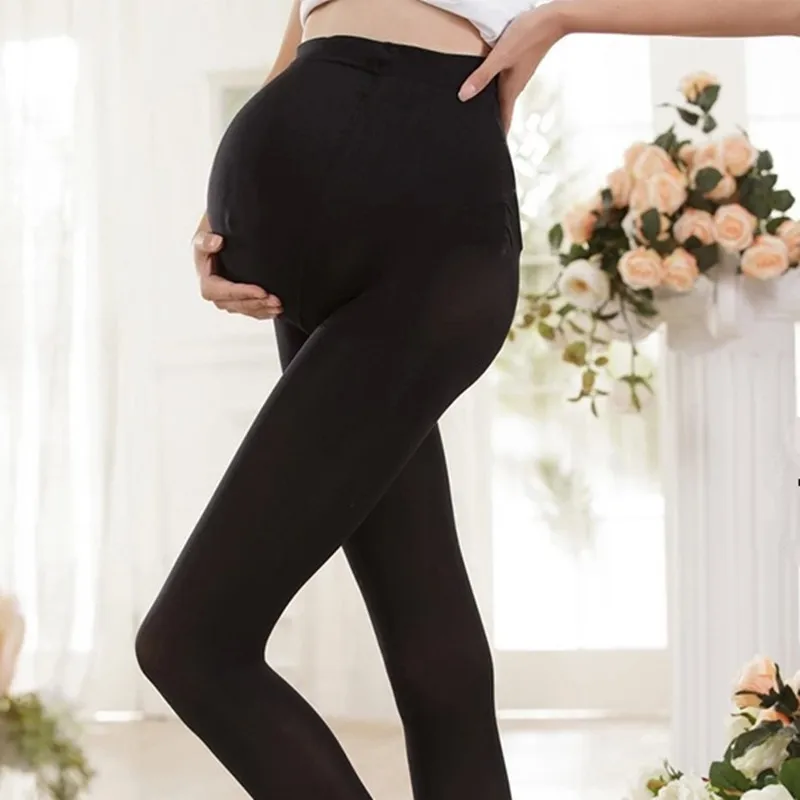 320D Autumn Spring Maternity Tights Maternity Stockings/Leggings For Pregnant Women Pregnancy Pantyhose Adjustable High Elastic 2