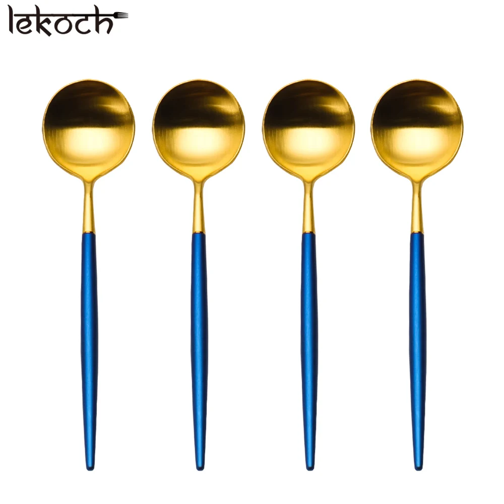 

Lekoch 4PCS Tea Scoops Set For Tea Party Short Handle Cute Mini Tea Scoops Set Stainless Steel Gold Coffee Tea Scoops Heart