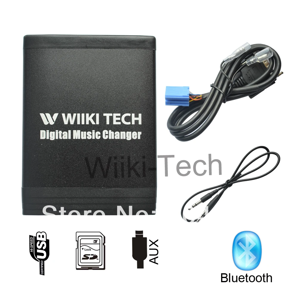 Car MP3 Player Digital CD Changer USB SD AUX IN Interface Adapter for
