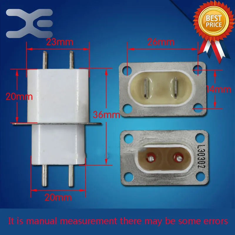 1 шт./партия Высокое качество запчасти для микроволновой печи разъем Магнетронные части штифты для разъема
