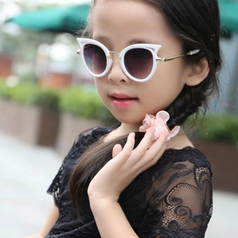 Zilead Cute Baby Cat Eye Sunglasses Kids Animal Cartoon UV400 Sun Glasses Children Eyewear Glasses For Girls&Boys Gift