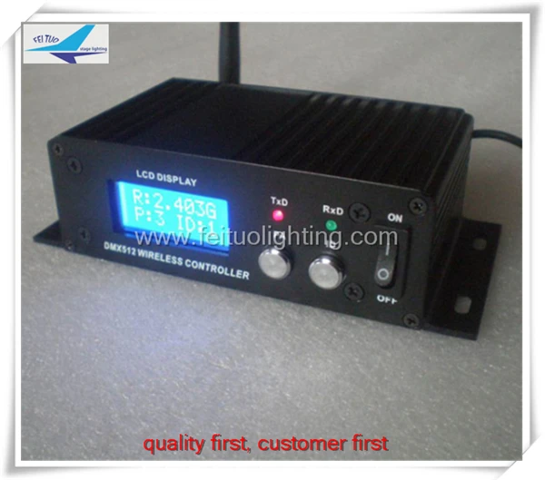 

4pcs Stage DMX console 2.4G Wireless DMX signal transmitter and receiver