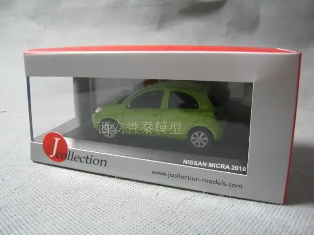 J-коллекция 1:43 NISSAN MICIA 2010 сплав модель автомобиля литье под давлением металлические игрушки подарок на день рождения для детей мальчиков