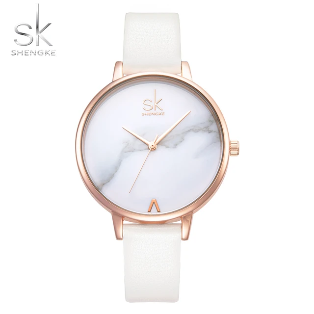 Shengke Top Brand Fashion Ladies Watches Leather Female Quartz Watch Women Thin Shengke Top Brand Fashion Ladies Watches Leather Female Quartz Watch Women Thin