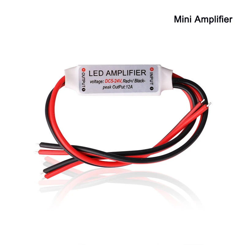 

12A 5V-24V LED RF Wireless Mini Remote Dimmer Controllers RF Wireless Remote LED Controller