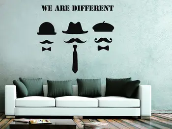 

Wall Decals Quote We Are Different Decal Hipster Vinyl Sticker Home Decor