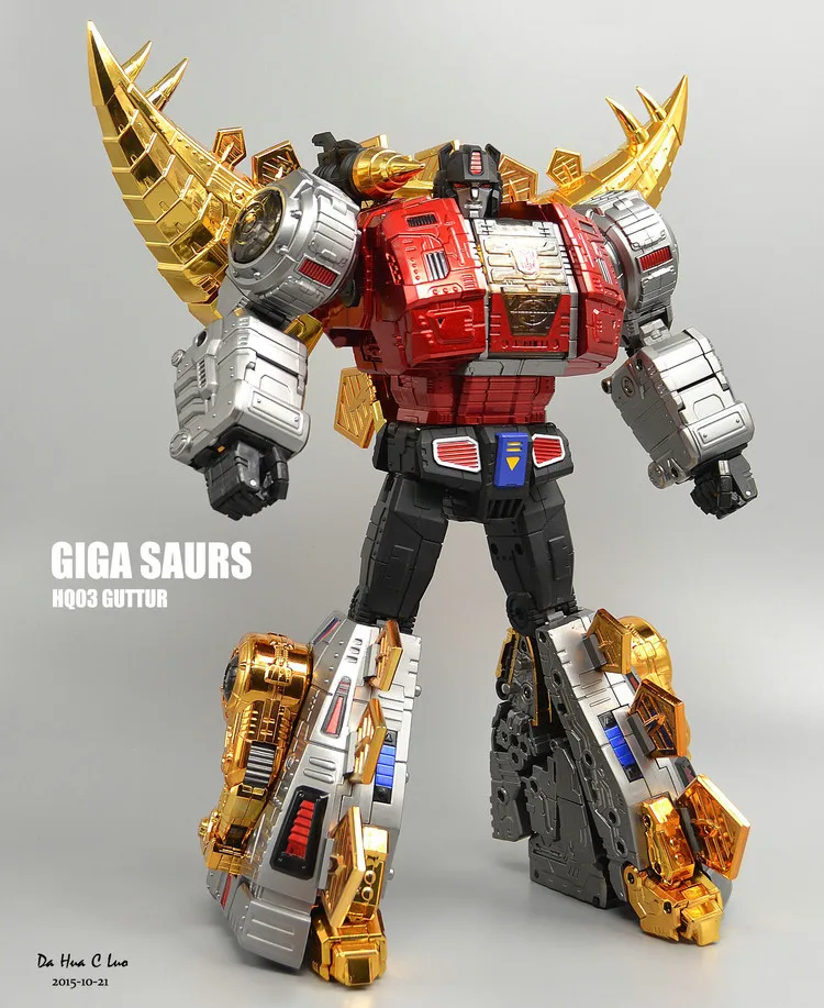 

NEW Gigapower GP HQ-03 Guttur Snarl Reissue Transformation Action Figure In Stock