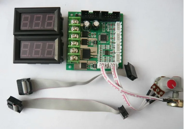 

Dual display with proportional pwm governor 10A 12-24V 2-way