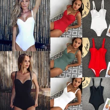 Женские Купальники, сдельные бикини на косточках, монокини, стринги, купальник, боди, Прозрачное Бикини, Цельный купальник для женщин