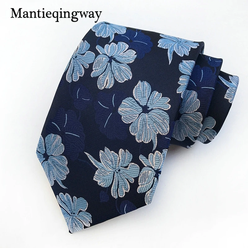 Mantieqingway 8 см бизнес мужской галстук галстуки для Свадьба Костюмы шеи повседневные