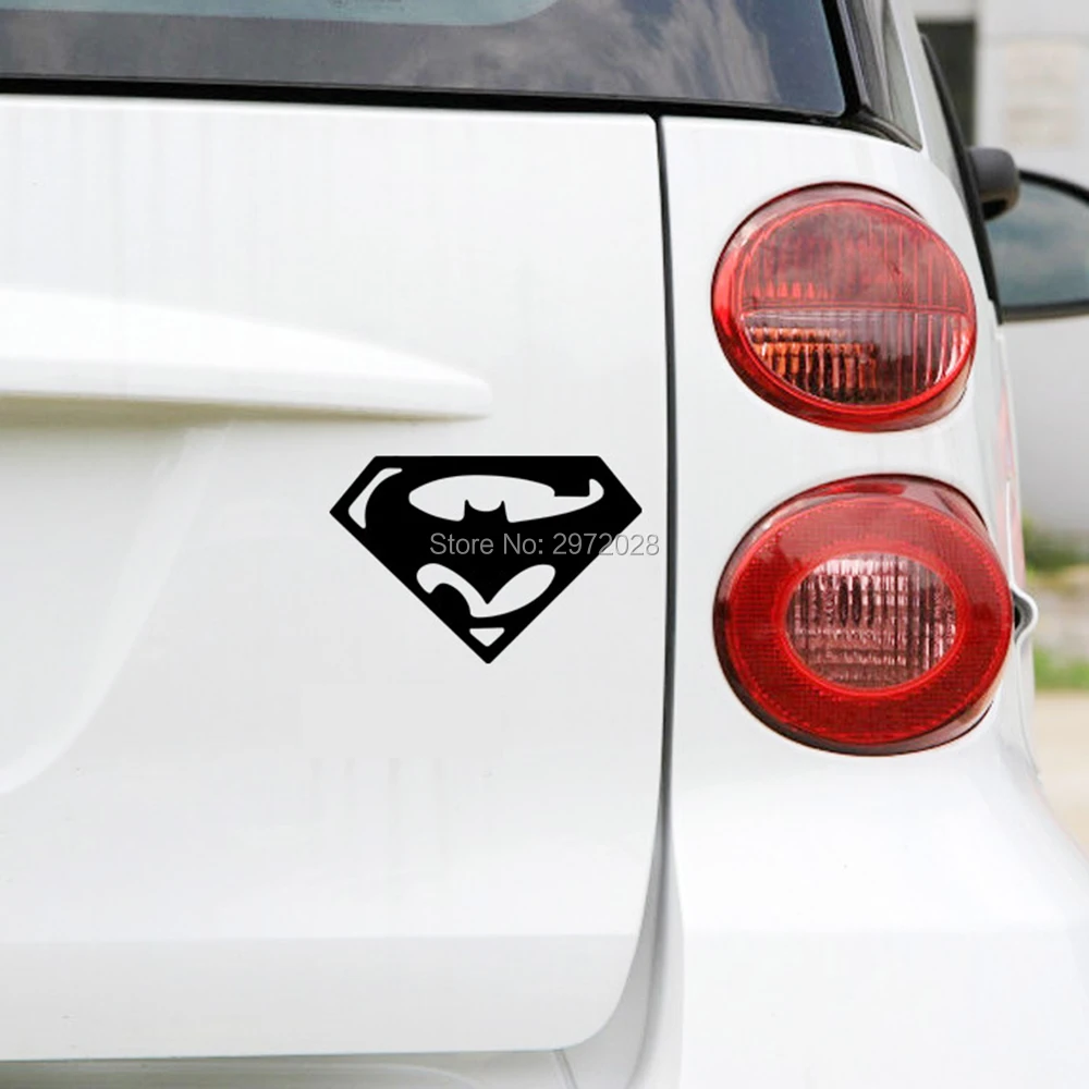 Baru Kreatif Mobil Styling Lucu Logo Superman Dan Batman Dekorasi Stiker Mobil Seluruh Tubuh Stiker For Bmw Sticker Cardecals For Cars AliExpress