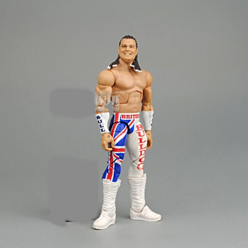 

Wrester British Bulldog RA Action Figures Toy Doll Brinquedos Figurals Collection Model Gift
