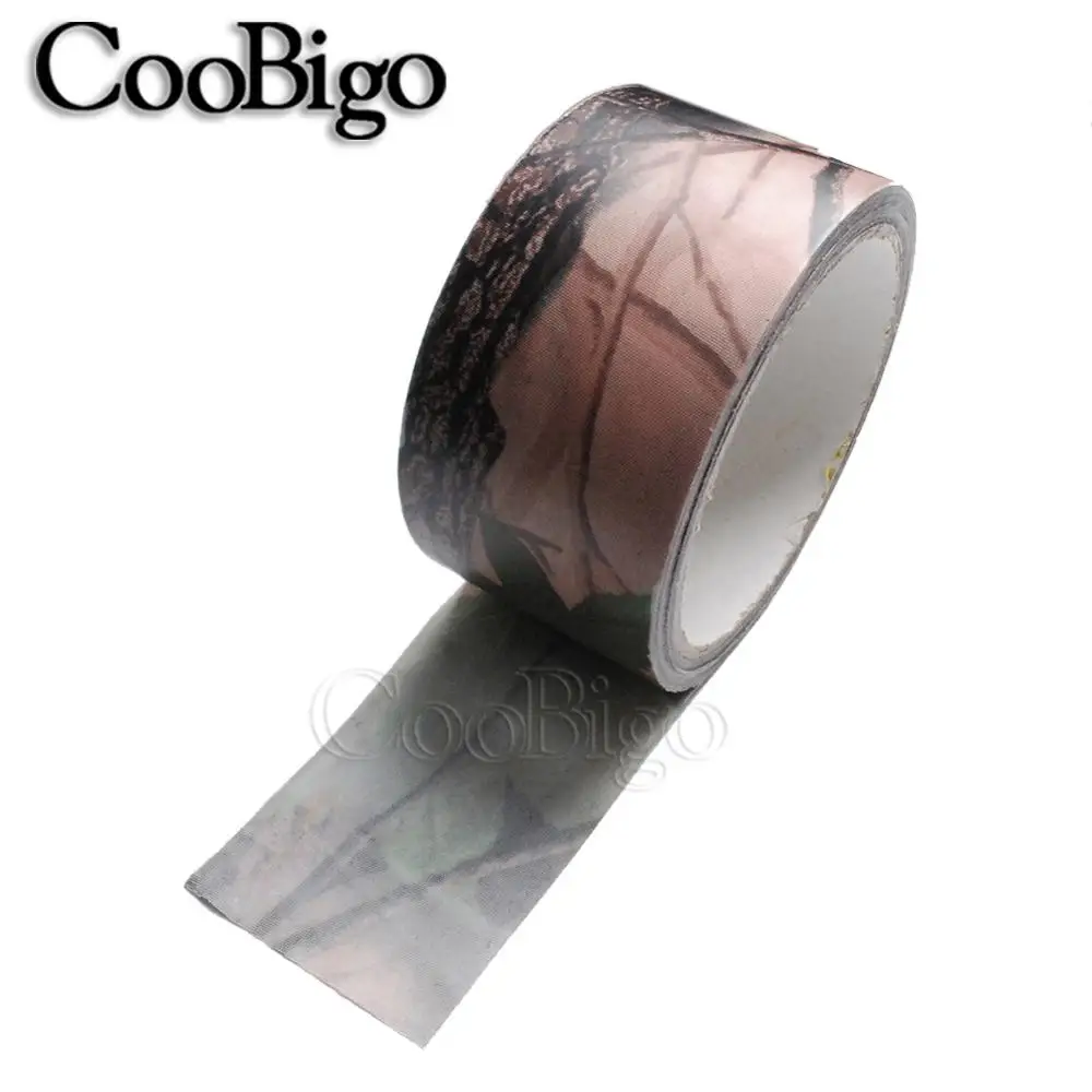 10m Waterproof Leaves Camo Cloth Tape Gun Hunting Camouflage Stealth Tape Wrap