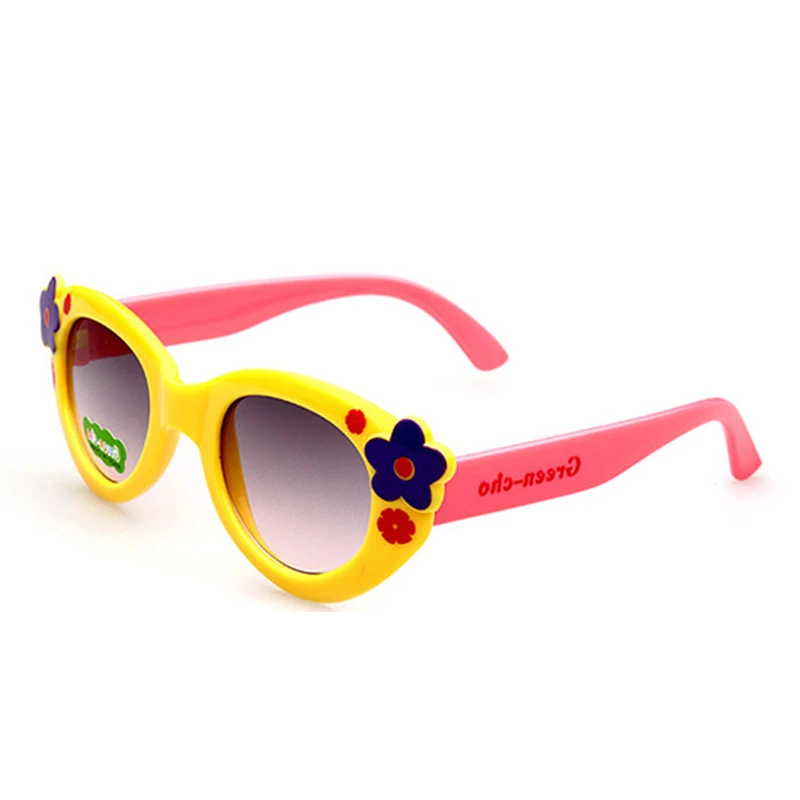 MOSILIN дети прекрасные Солнцезащитные очки Дети солнцезащитные очки анти-УФ детские винтажные Цветочные очки мода