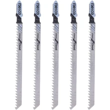 5 шт. T301CD HCS 116 мм Т-образный хвостовик лобзика лезвия очистки для древесины быстрой резки