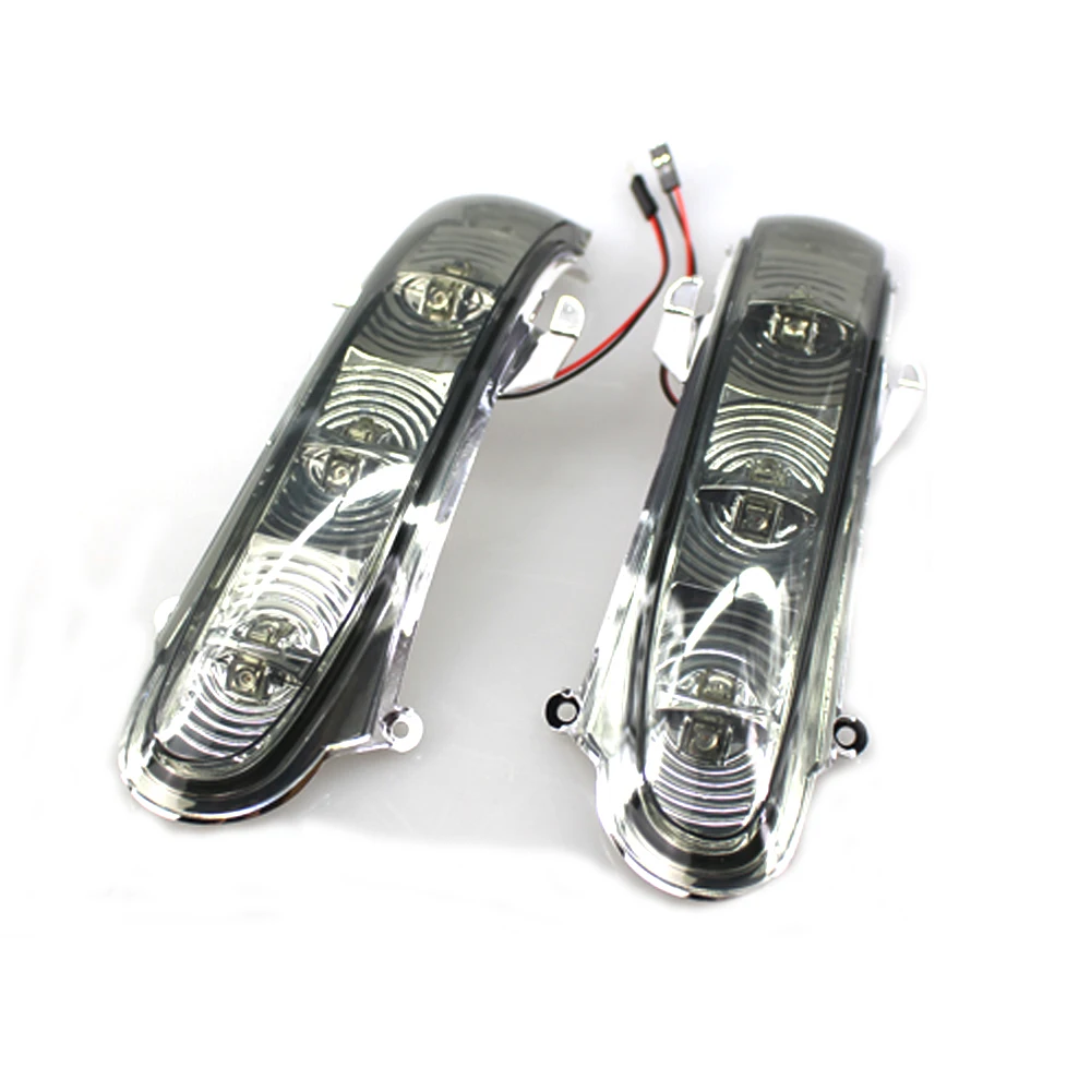 1 Pair 92 03 Gray LED Rearview Mirror Turn Signal Light MERCEDES BENZ