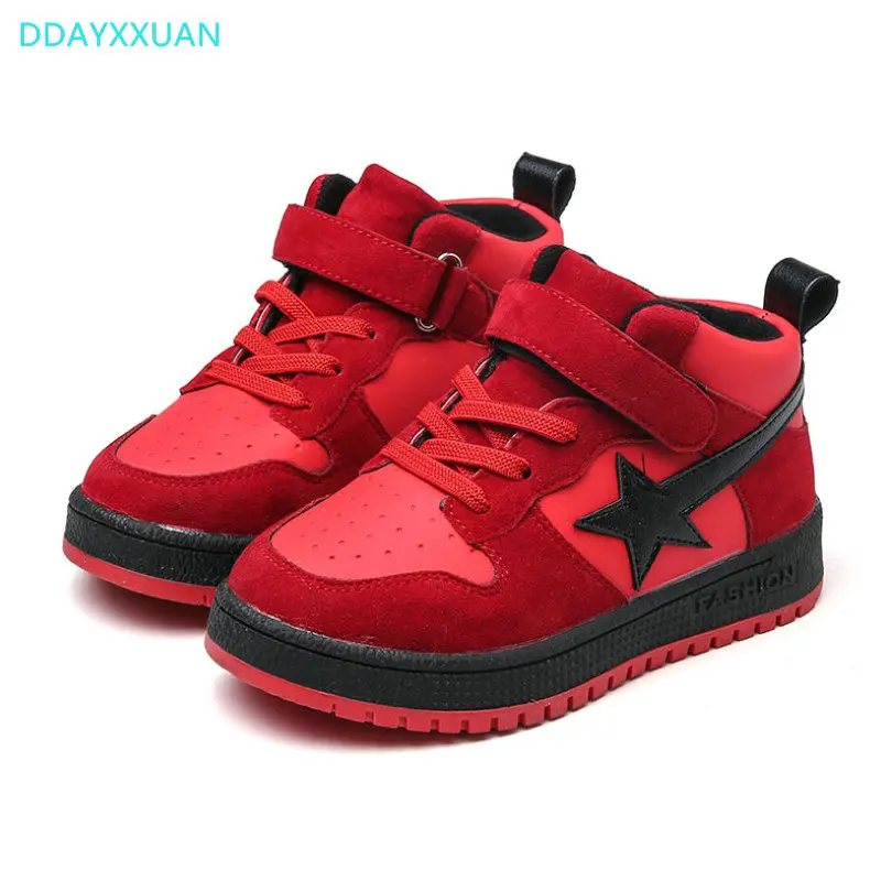 

Kids Boots Stars New Brand Autumn Winter Children Sports Shoes for Girls Martins Boots Flat Boys Sneakers chaussure enfant