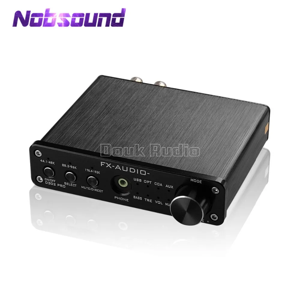 

Nobsoud Latest DSP Digital Amplifier Integrated Power Amp USB/OPT/COAX/AUX Input With Headphone Amp