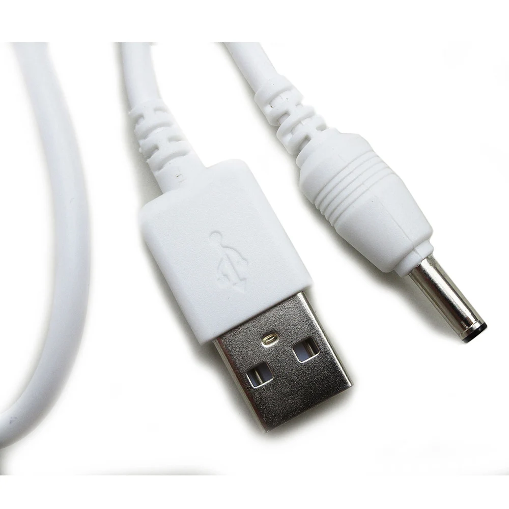 92cm USB White Cable for jlt-8035; JLT-D3000 BILLFET Digital Audio&Video Baby Monitors(2pcs of one pack