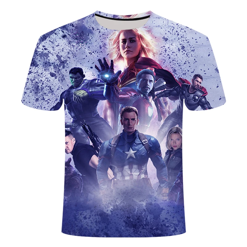 Новый Футболки с 3D принтом продукт Капитан Америка футболка для мужчин Marvel Фильм