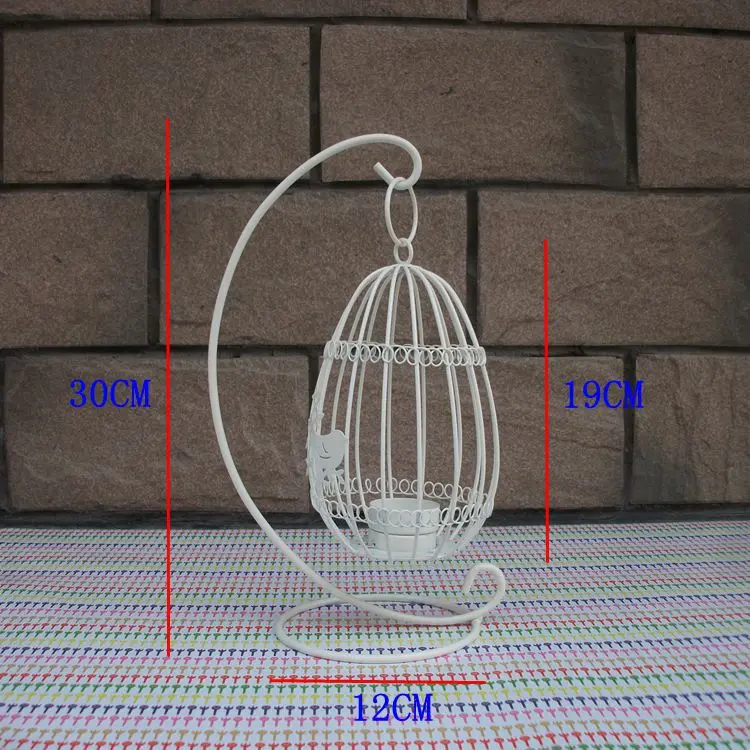 Красивая птичья клетка Железный подсвечник декоративный подсвечник металлические подсвечники Креативные Свадебные товары подарки бра