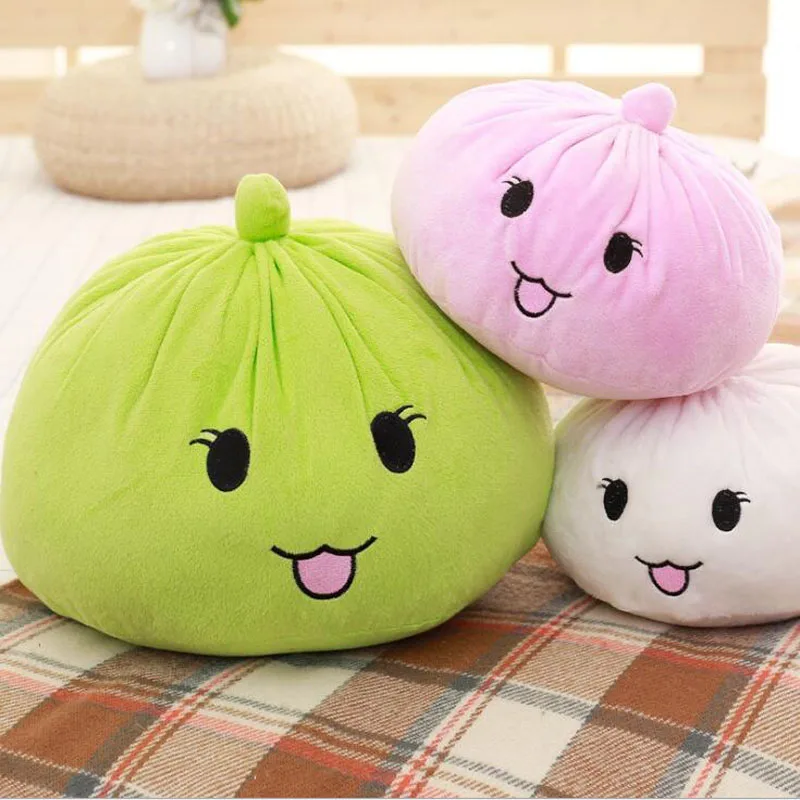 

Simulation Plush Toy Buns Taro Food Pillow Doll Cute Dumplings Creative Plush Toys Children Holiday Gift Sofa Pillow Decoration